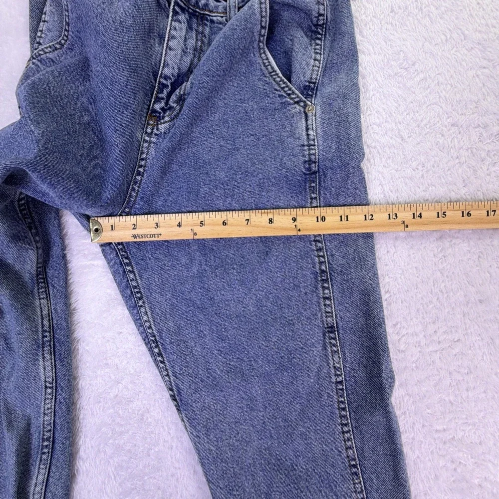 DeFacto Jeans High-Rise‎ Painter Jogger Women's 30 Blue Denim